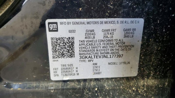 GMC TERRAIN Sle 2022