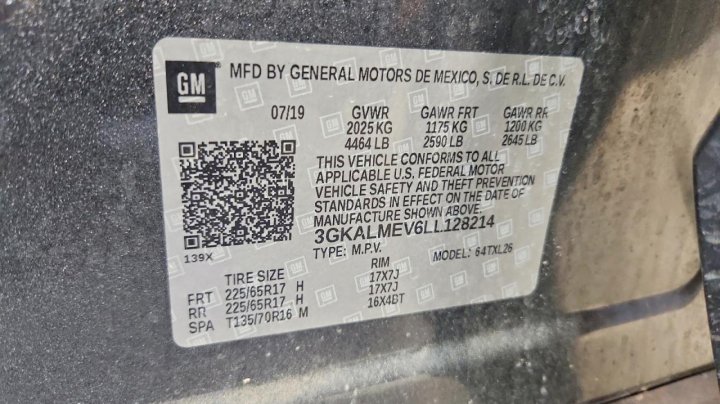 GMC TERRAIN Sle 2020