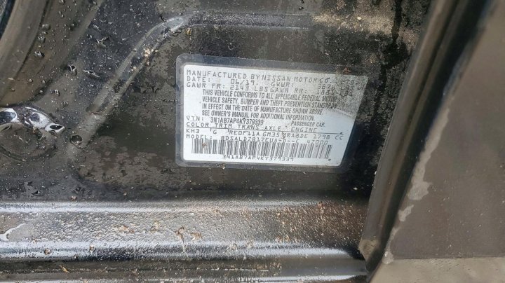 Nissan Sentra Sv 2019
