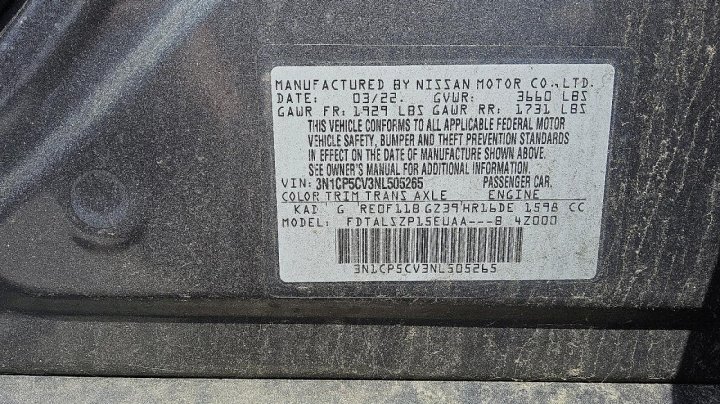 Nissan Kicks Sv 2022