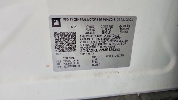 Chevrolet Equinox Lt 2021
